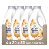 4x Vloeibaar Wasmiddel Amber & Orchidee 20 Wasbeurten 900 ml^Lenor Outlet
