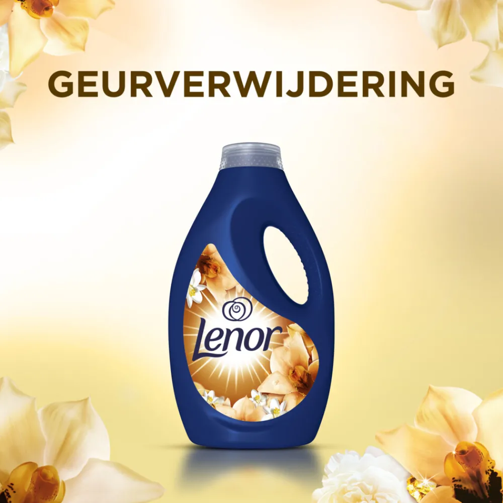 4x Vloeibaar Wasmiddel Gouden Orchidee 20 Wasbeurten 900 ml^Lenor Sale