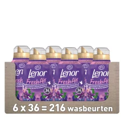 Wasverzachter<Lenor 6x Wasverzachter Fresh Air Maneschijn 36 Wasbeurten 504 ml