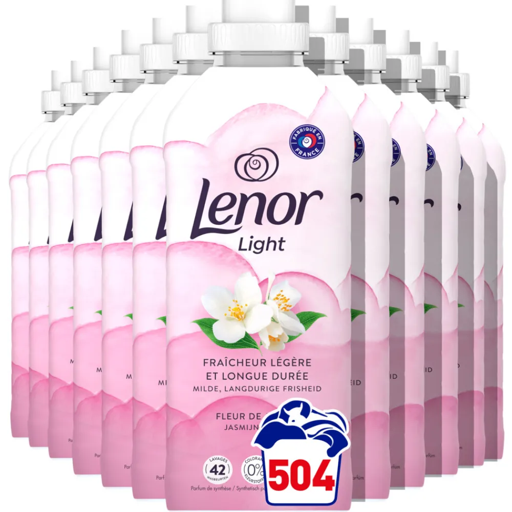 Wasverzachter<Lenor 12x Wasverzachter Jasmijnbloem 42 Wasbeurten 882 ml
