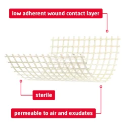 3x Cuticell® Classic Zalfgaas 5 cm x 5 cm 5 stuks^Leukoplast Outlet