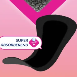 Clearance 8x Inlegkruisjes Zwart 30 stuks Intiemhygiëne