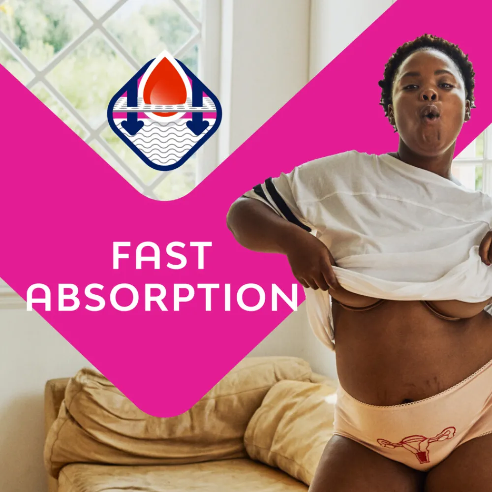 8x Ultra Regular Maandverband Jumbo Pack 44 stuks^Libresse Hot