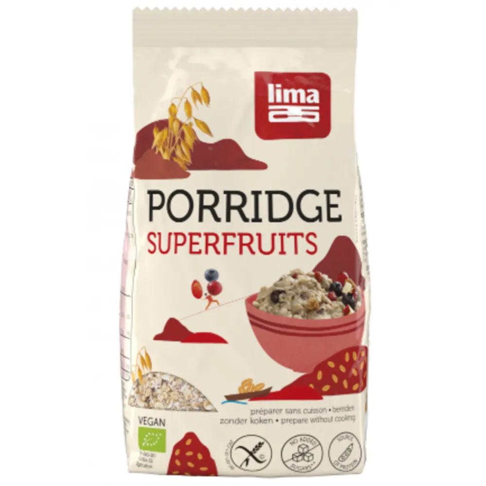 5x Porridge Superfruits Havermout 350 gr^Lima Online