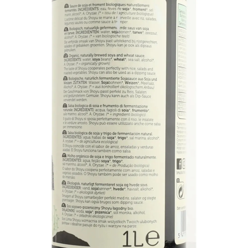 6x Shoyu Mild 1 liter^Lima Hot