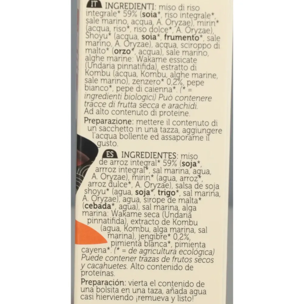 Soepen & Sauzen<Lima 6x Soep Instant Miso Soup Gember 60 gr