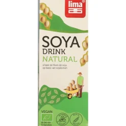 Dranken<Lima 8x Soja Drink Natural 1 liter