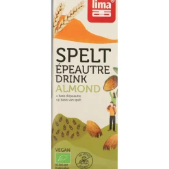 Dranken<Lima 8x Spelt Drink Amandel 1 liter