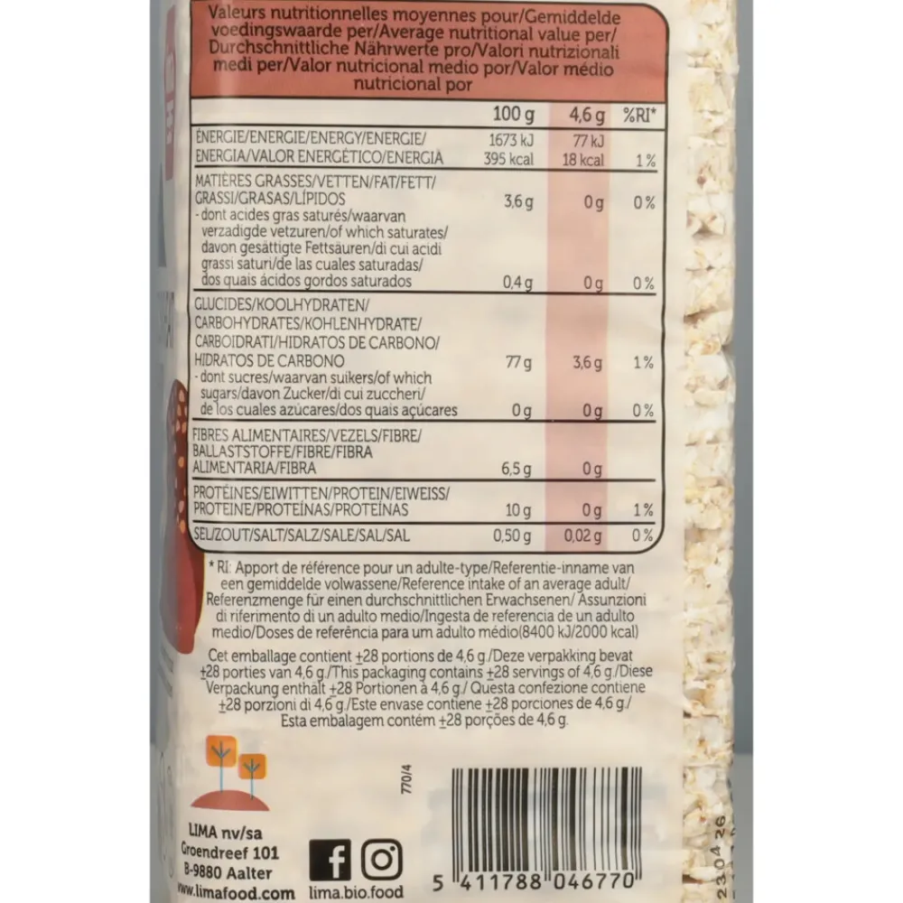 Best 12x Wafels Boekweit 130 gr Brood & Crackers