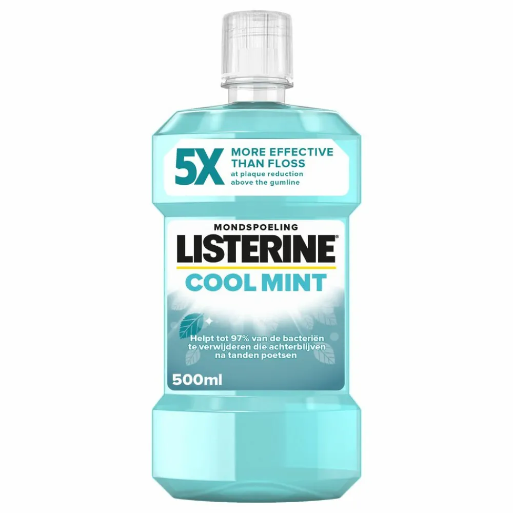 3x Mondwater Cool Mint 500 ml^Listerine Clearance