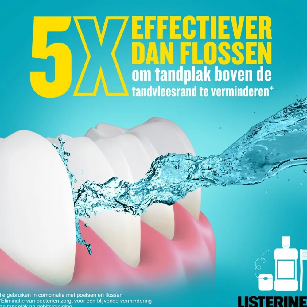 3x Mondwater Cool Mint 500 ml^Listerine Clearance