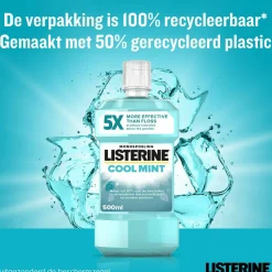 3x Mondwater Cool Mint 500 ml^Listerine Clearance