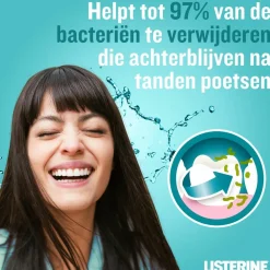 4x Mondwater Cool Mint Milde Smaak Zonder Alcohol 500 ml^Listerine Online