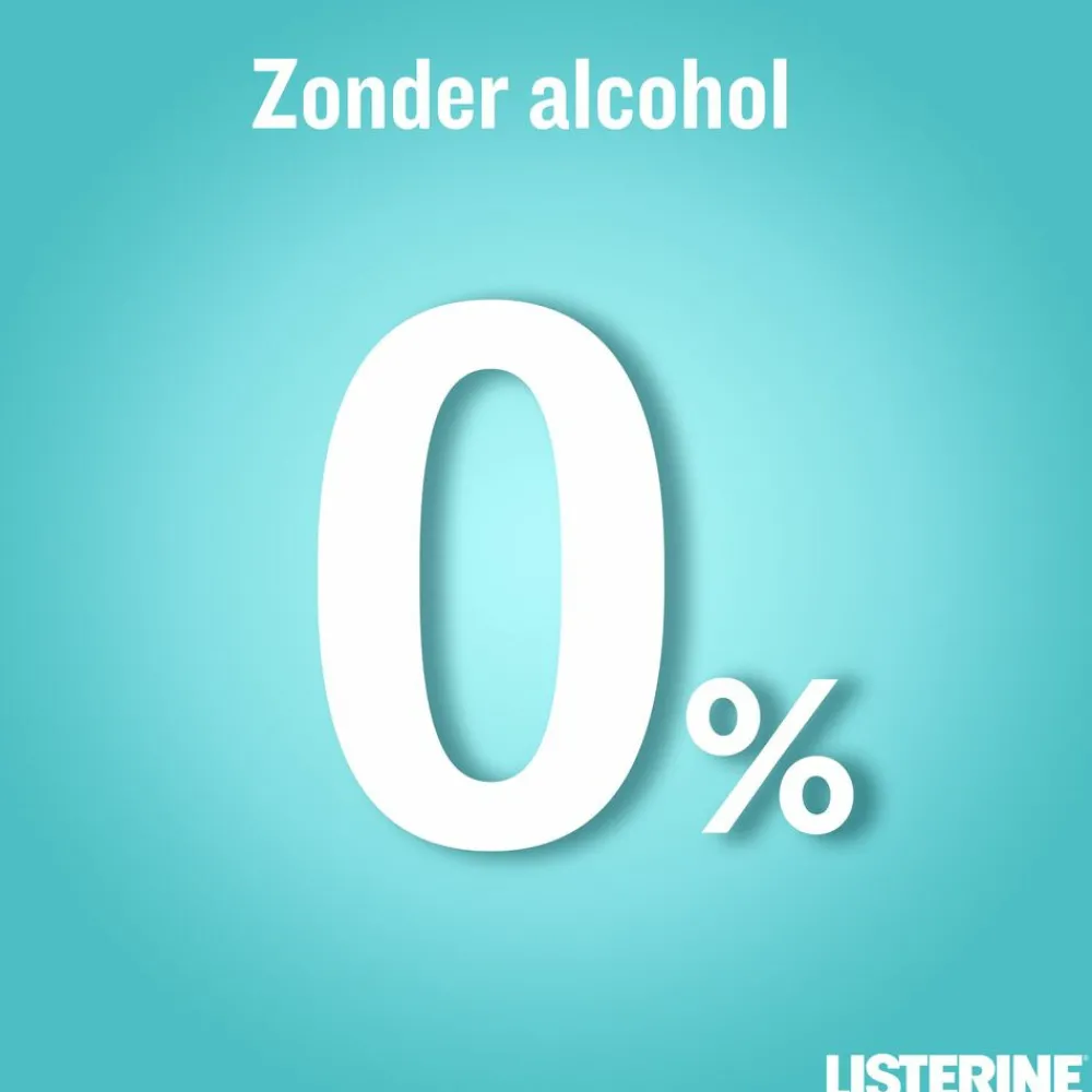 4x Mondwater Cool Mint Milde Smaak Zonder Alcohol 500 ml^Listerine Online