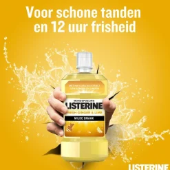Hot 3x Mondwater Fresh Ginger & Lime 500 ml Spoelen & Poetsen