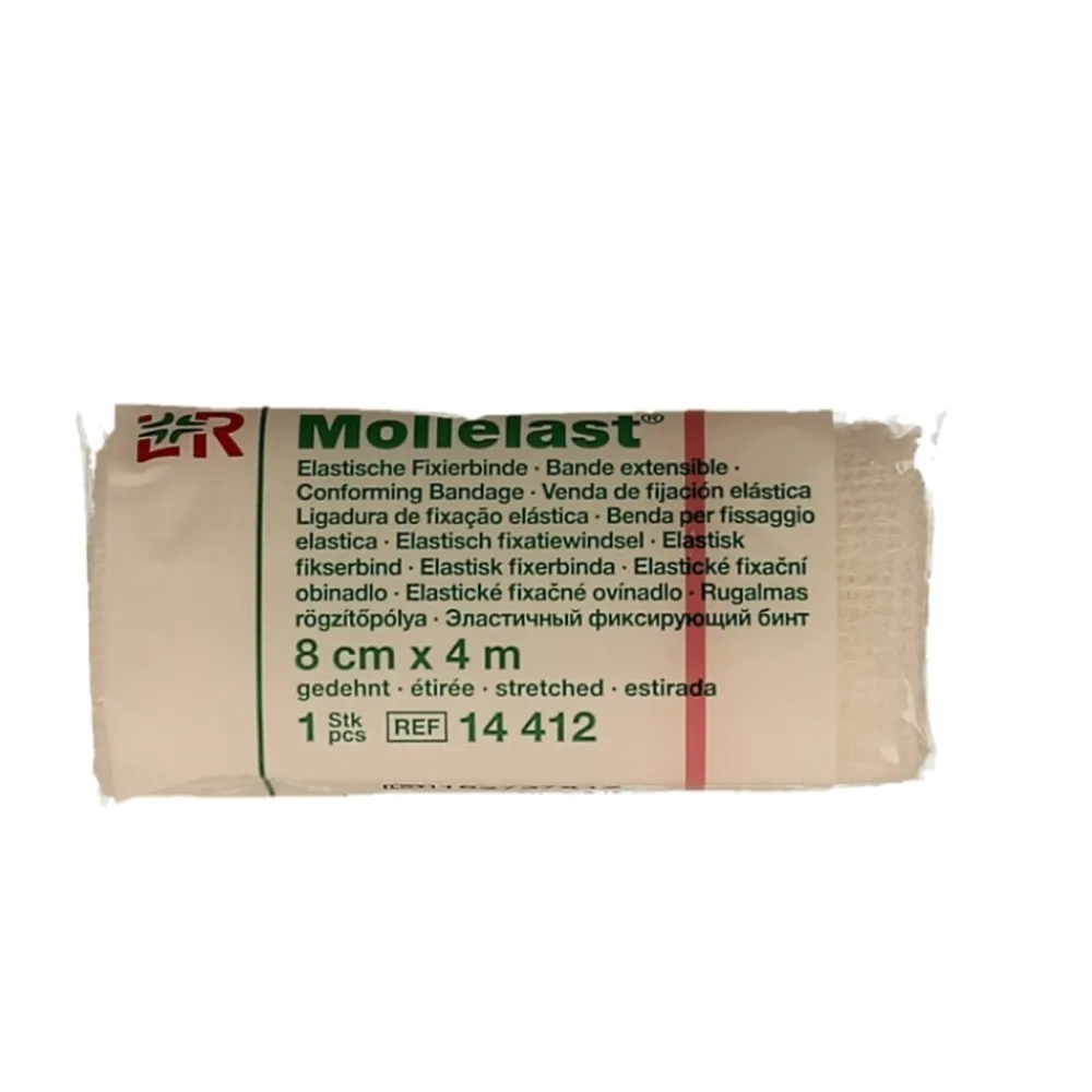 Verbandmiddelen<Lohmann & Rauscher 4x Windsel 4 m x 8 cm