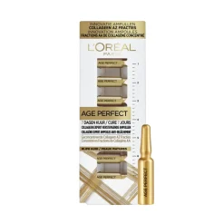 Serum<LOréal 6x L'Oréal Age Perfect Verstevigende Collageen Ampullen 7 stuks