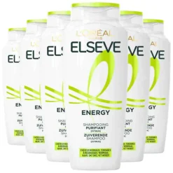 6x L'Oréal Elseve Energy Shampoo 250 ml^LOréal Clearance