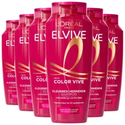 6x L'Oréal Elvive Color Vive Shampoo 250 ml^LOréal Clearance
