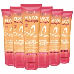 6x L'Oréal Elvive Dream Lengths Blowdry Cream 150 ml^LOréal
