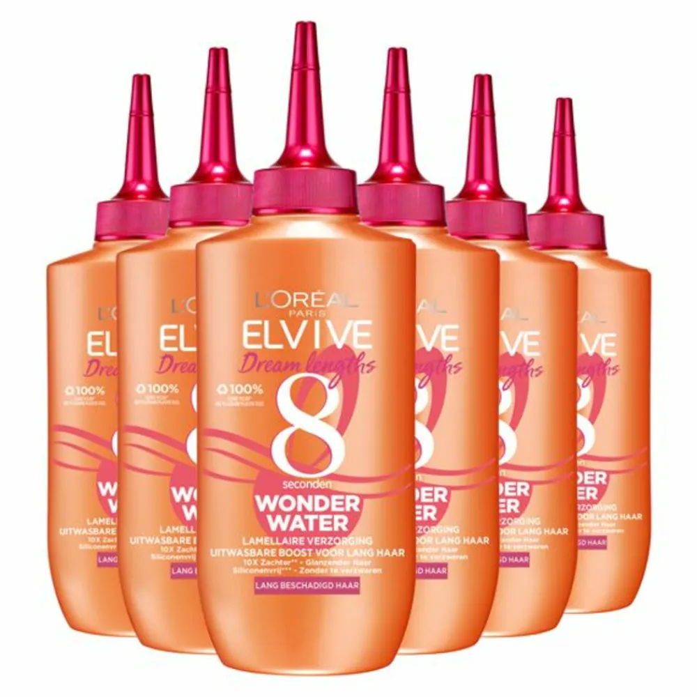 Best 6x L'Oréal Elvive Dream Lengths Wonder Water 200 ml Conditioner