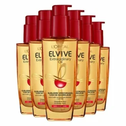 6x L'Oréal Elvive Extraordinary Oil Haarolie voor Gekleurd Haar 100 ml^LOréal Outlet