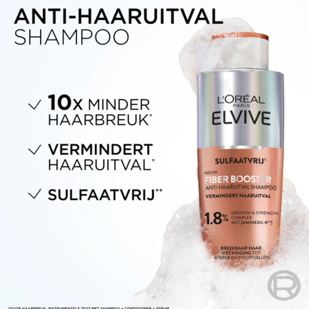 Online 6x L'Oréal Elvive Fiber Booster Anti-Haaruitval Shampoo 200 ml Shampoo