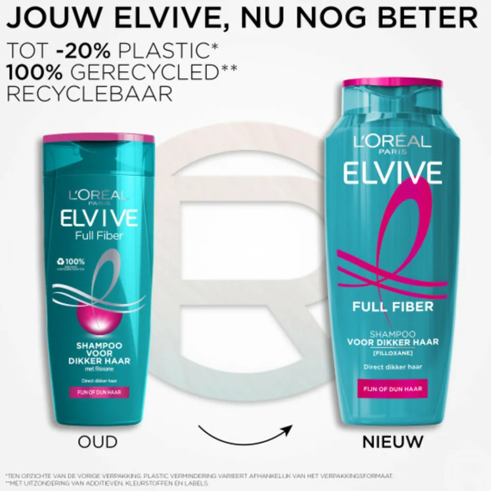 6x L'Oréal Elvive Full Fiber Shampoo 250 ml^LOréal New