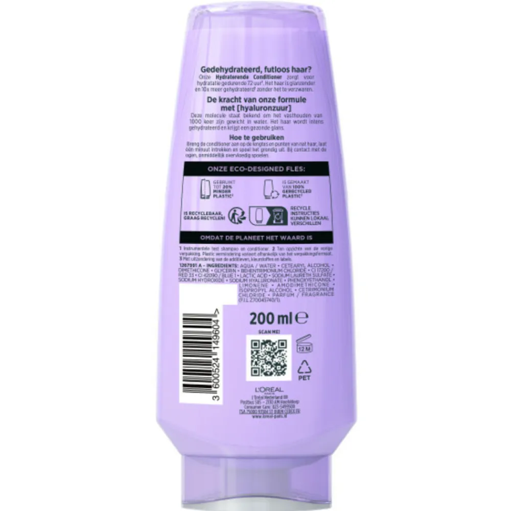 Sale 6x L'Oréal Elvive Hydra Hyaluronic Conditioner 200 ml Conditioner