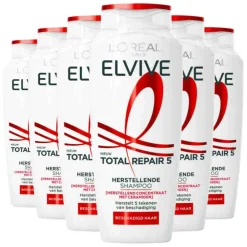 Shampoo<LOréal 6x L'Oréal Elvive Total Repair 5 Shampoo 250 ml