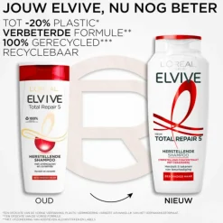 Shampoo<LOréal 6x L'Oréal Elvive Total Repair 5 Shampoo 250 ml