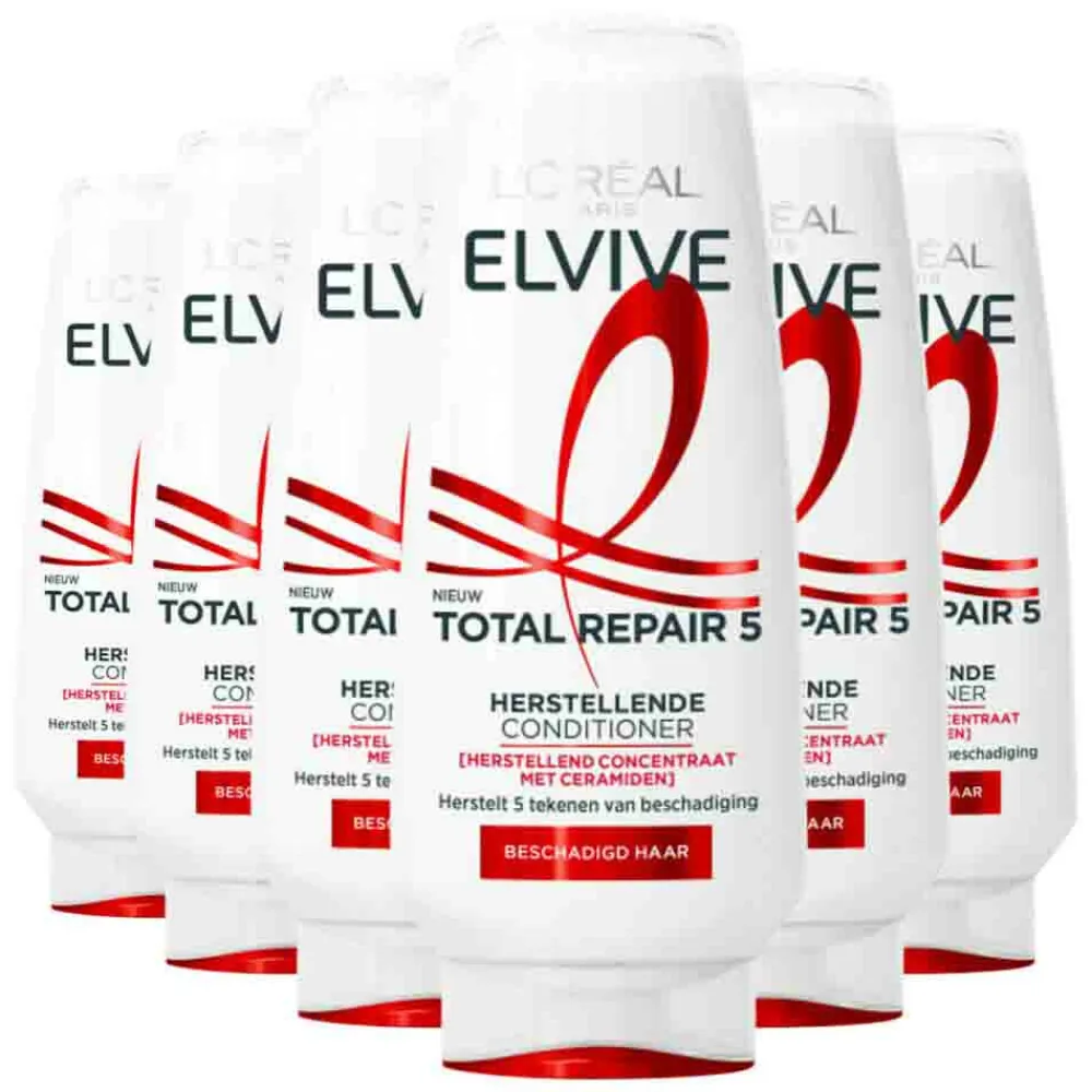 6x L'Oréal Elvive Total Repair 5 Conditioner 200 ml^LOréal New