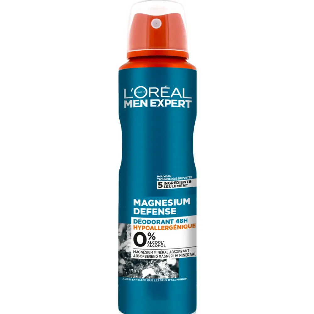 6x L'Oréal Men Expert Deodorant Spray Magnesium 150 ml^LOréal Best