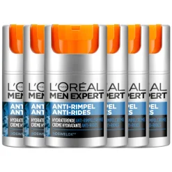 Dag- & Nachtcrème<LOréal 6x L'Oréal Men Expert Stop Rimpels Dagcrème 50 ml