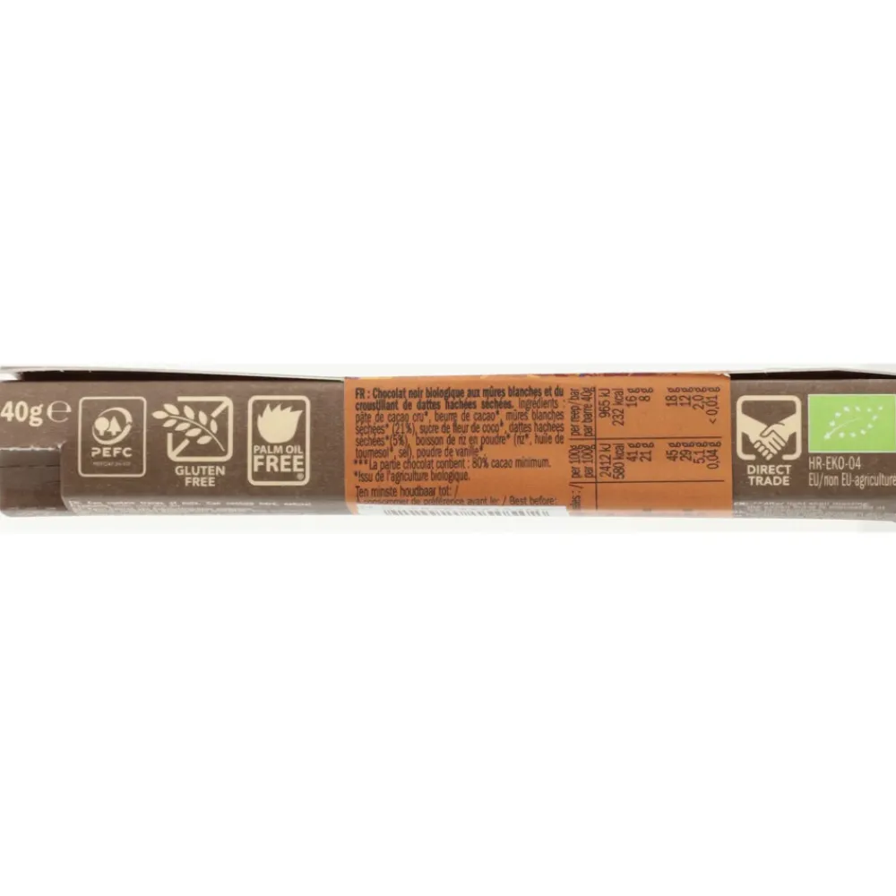 3x Mulberry Vanilla Bio 40 gr^Lovechock