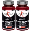 2x Aminozuren Compleet + Vitamine B6 60 capsules^Lucovitaal New