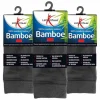 Best 3x Bamboe Sok Lang Antraciet Maat 43-46 1 paar Zelfzorg