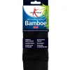 Clearance 4x Bamboe Sok Lang Zwart Maat 39-42 1 paar Steunkousen|Zelfzorg