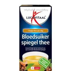 Hot 3x Bloedsuikerspiegel Thee 20 zakjes Thee