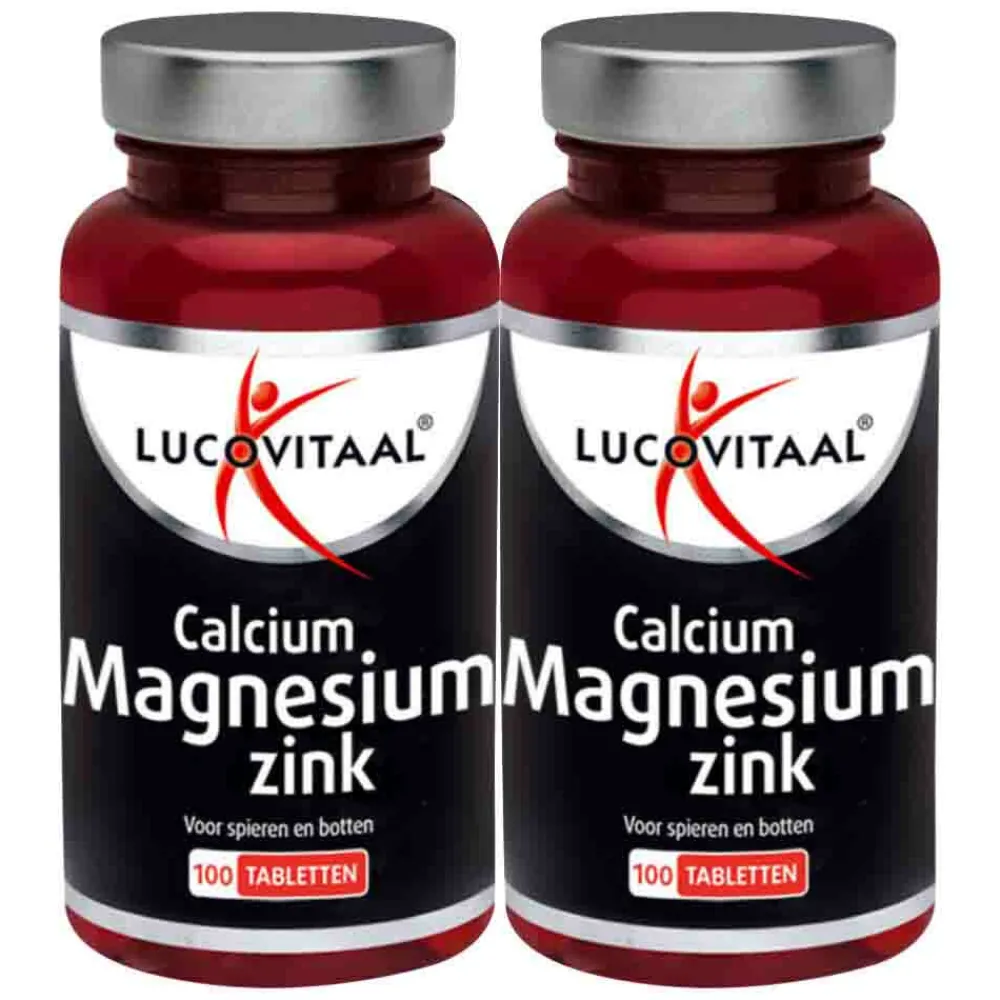 Sale 2x Calcium Magnesium Zink 100 tabletten Mineralen