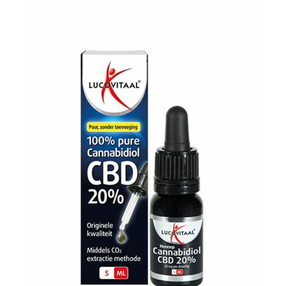Speciale Bestanddelen<Lucovitaal 2x CBD Cannabidiol Olie 20% 5 ml