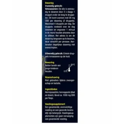 Speciale Bestanddelen<Lucovitaal 2x CBD Cannabidiol Olie 20% 5 ml