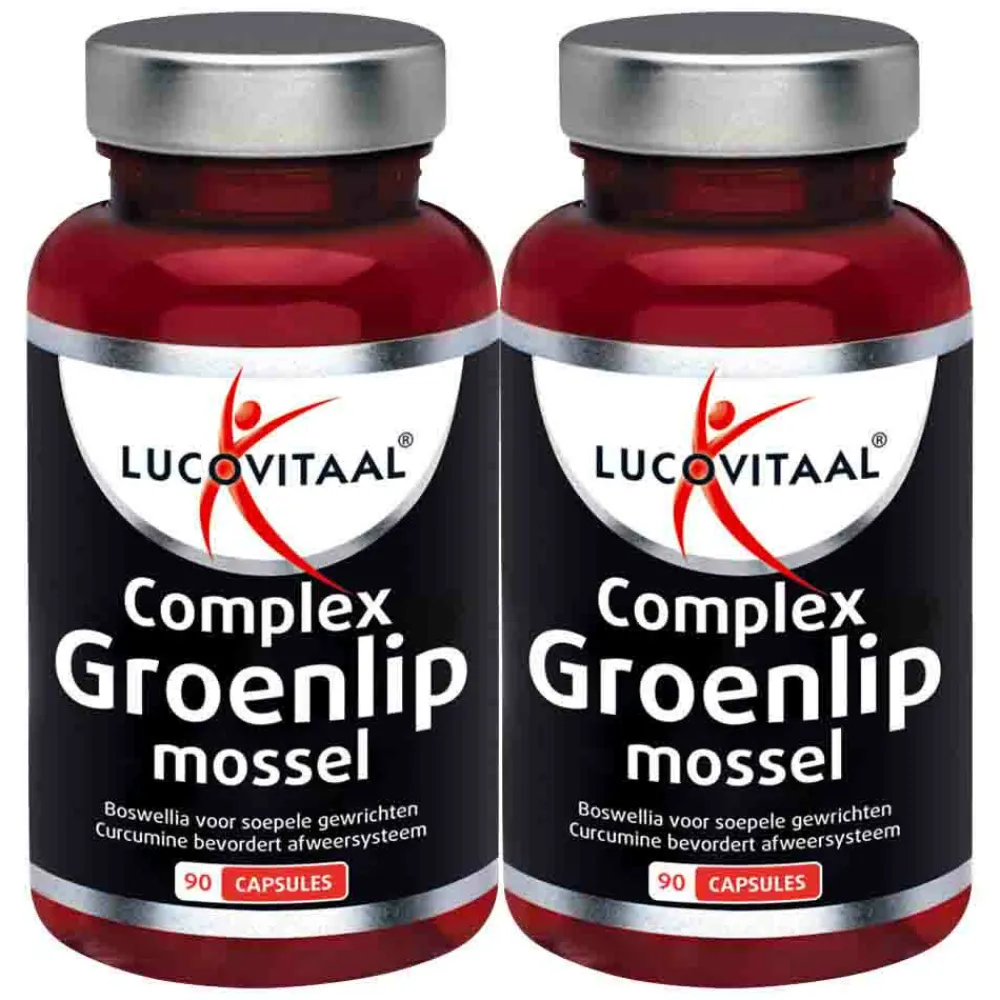 2x Complex Groenlipmossel 90 capsules^Lucovitaal Hot