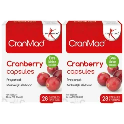 Speciale Bestanddelen<Lucovitaal 2x CranMad Cranberry 28 capsules