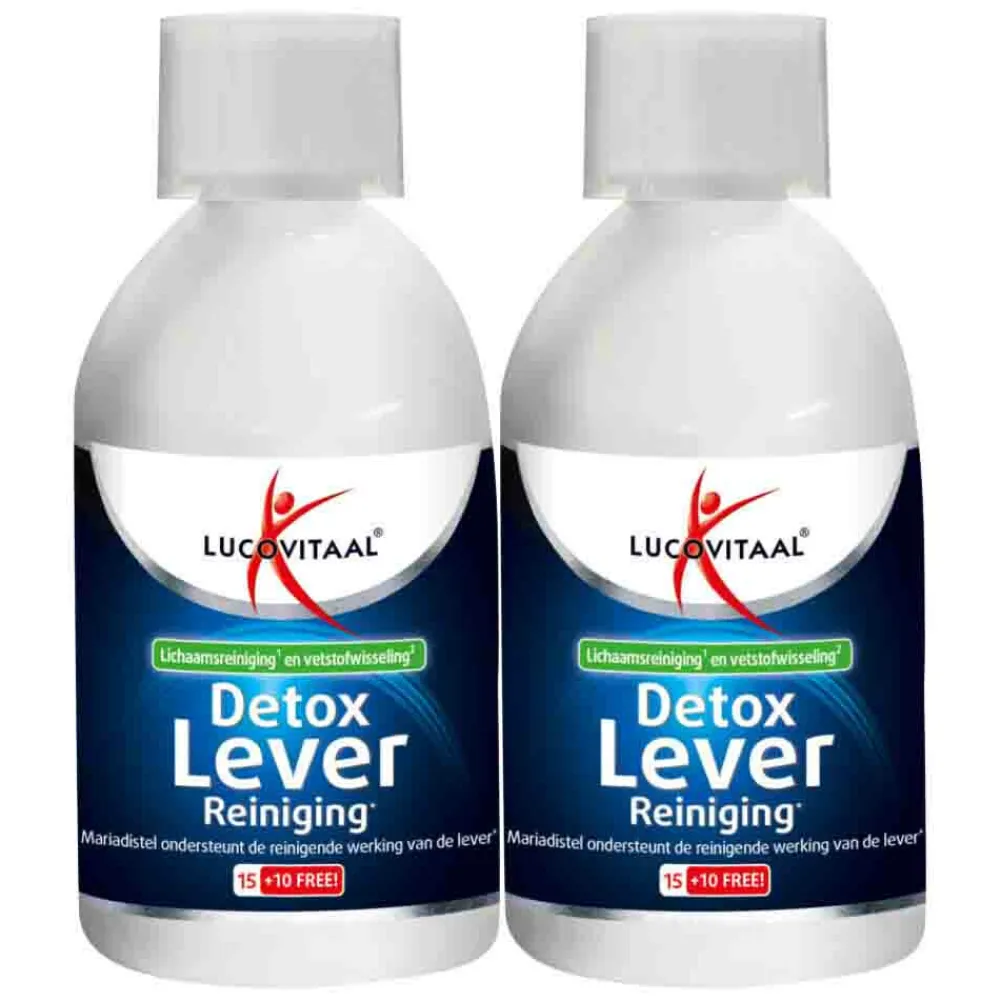Organen<Lucovitaal 2x Detox Lever Reiniging 250 ml