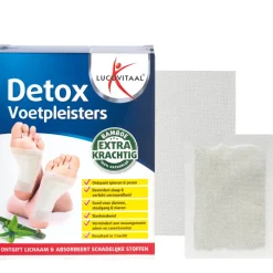 Discount 2x Detox Voetpleisters 10 stuks Voetverzorging