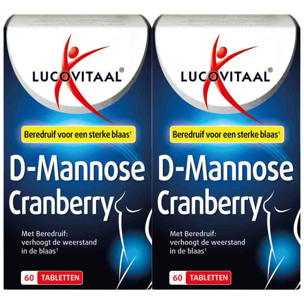 Organen<Lucovitaal 2x D-Mannose Cranberry Blaasfunctie 60 tabletten