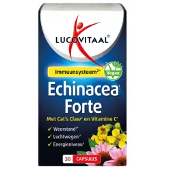 2x Echinacea Forte Met Cat's Claw 30 capsules Weerstand & Energie