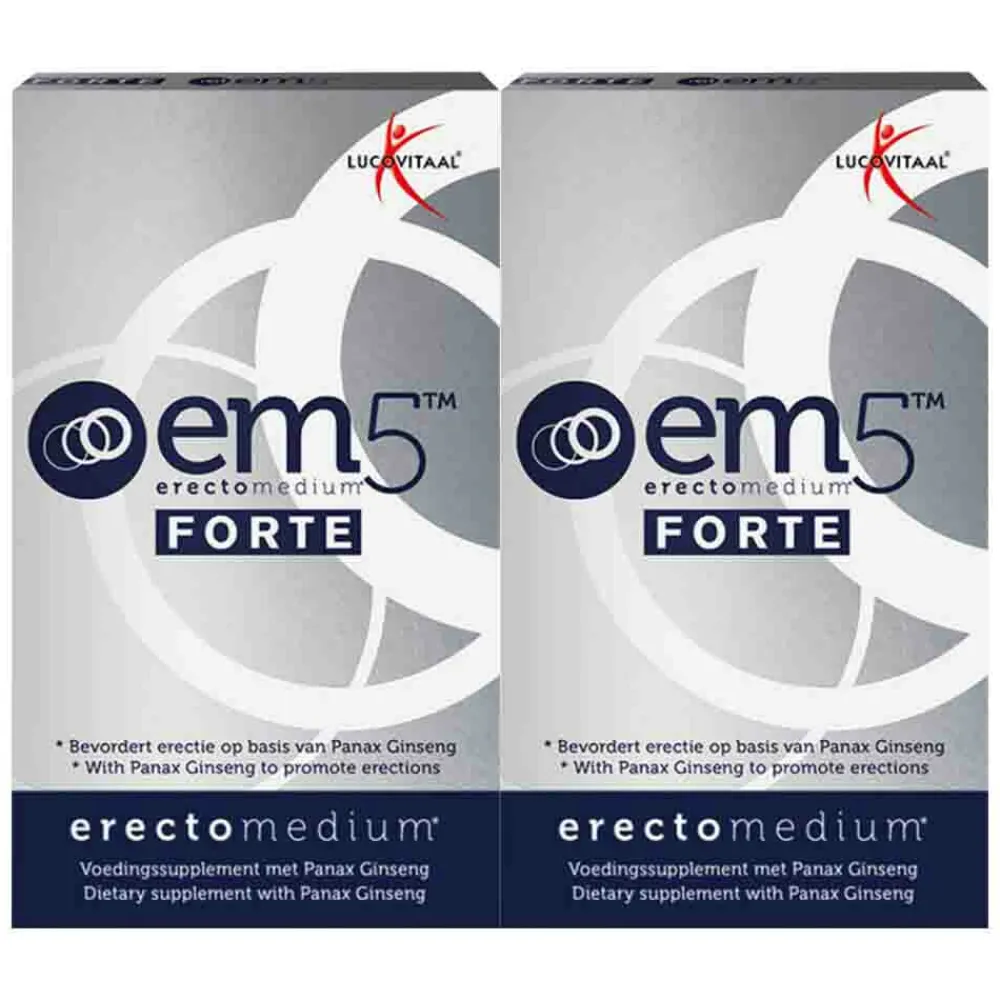 2x Erectomedium Forte 6 capsules^Lucovitaal Online