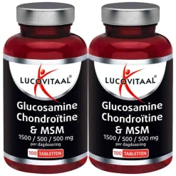 Best 2x Glucosamine Chondroïtine & MSM 100 tabletten Speciale Bestanddelen